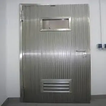  Steel Chrome Finish Door