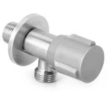 Stainless Steel Angle Cock Silver  Color 