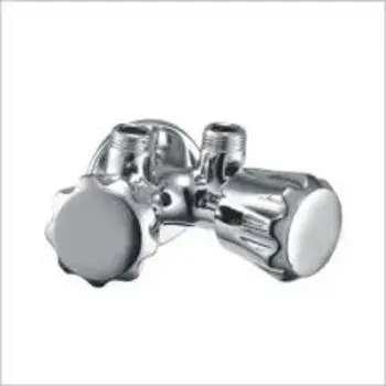 Round Head, Stainless Steel Angle Cock