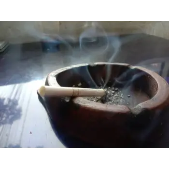 Antique Stainless Steel Ashtray