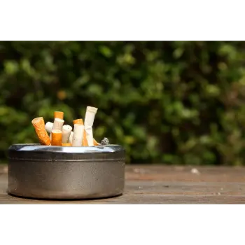 Plain & Printed Stainless Steel Ashtray