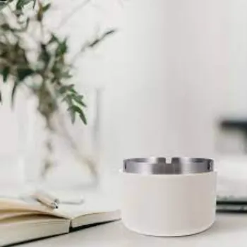 Natural Stainless Steel Ashtray