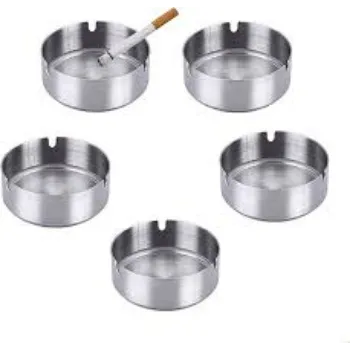 Natural Stainless Steel Ashtray