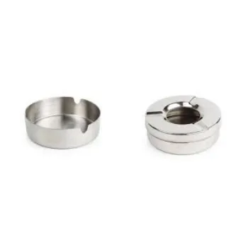 Polished Stainless Steel Ashtray
