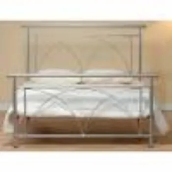 Polished Stainless Steel Bed