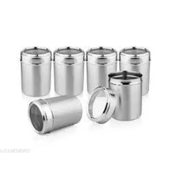 Easy to carry  Stainless Steel Canisters
