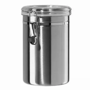 Plain & Printed Stainless Steel Canisters