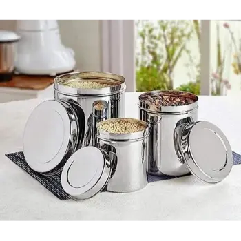 Perfect Design Stainless Steel Canisters