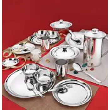 Solid Stainless Steel Dinner Set