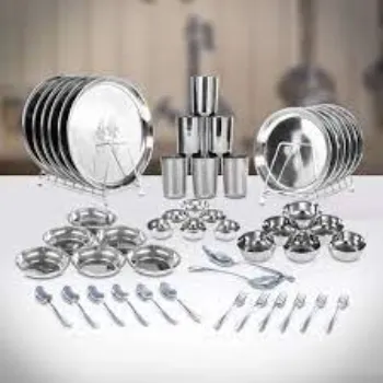 Super Shopee Steel Dinner Set