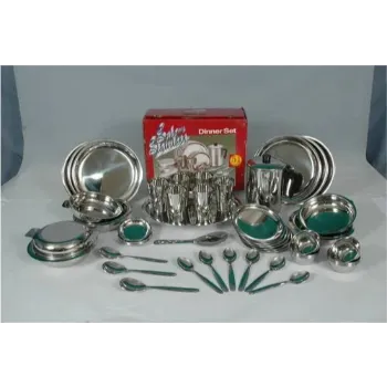 Jcs Stainless Steel Dinner Set