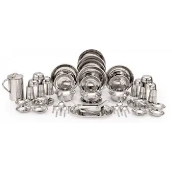 Light Weight Stainless Steel Dinner Set