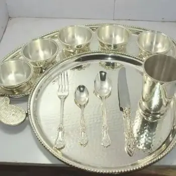 New Stainless Steel Dinner Set