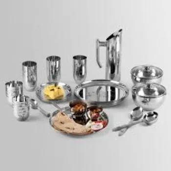 Neelkanth Stainless Steel Dinner Set