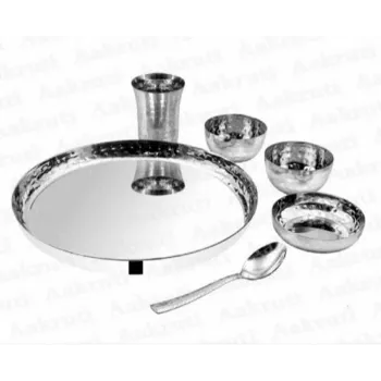Eco Friendly Steel Dinner Set