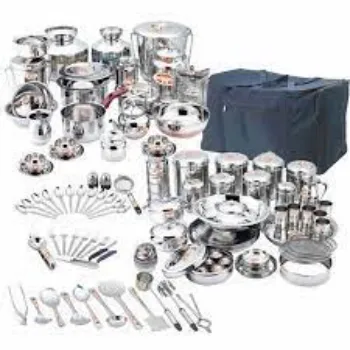 Brothers Stainless Steel Dinner Set