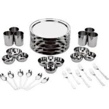 Shreyan Stainless Steel Dinner Set