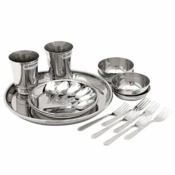 Automatic Stainless Steel Dinner Set