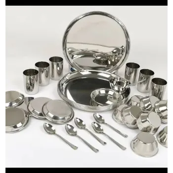 Mega Stainless Steel Dinner Set
