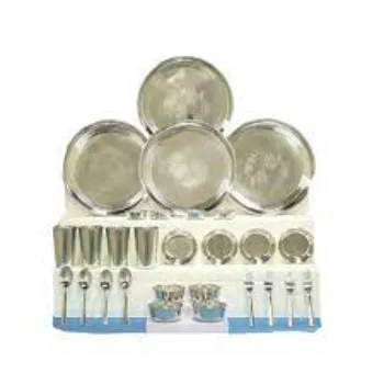 World Stainless Steel Dinner Set