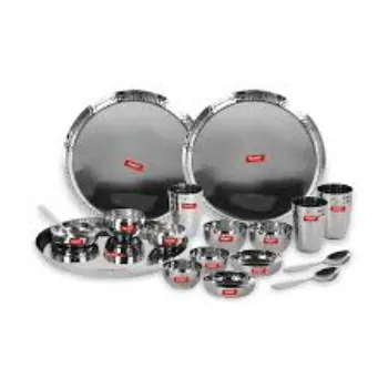 Attractive Design Stainless Steel Dinner Set