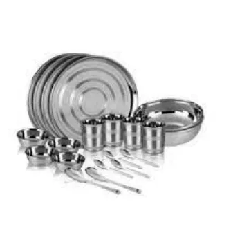 Durable Stainless Steel Dinner Set