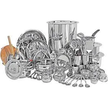 Uk Stainless Steel Dinner Set