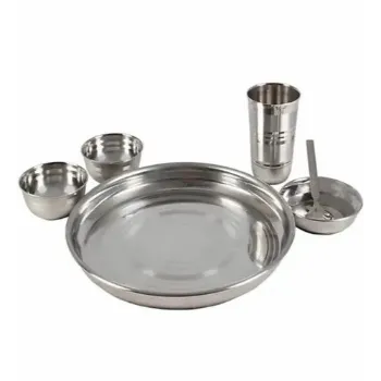 Char Stainless Steel Dinner Set