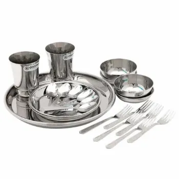 Stella Stainless Steel Dinner Set