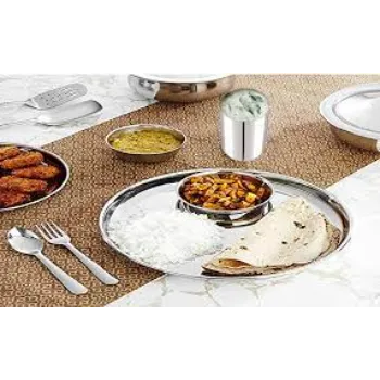 Defence Stainless Steel Dinner Set