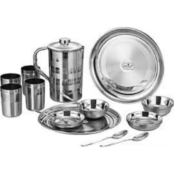 Indian Agarbatti Manufacturers Stainless Steel Dinner Set
