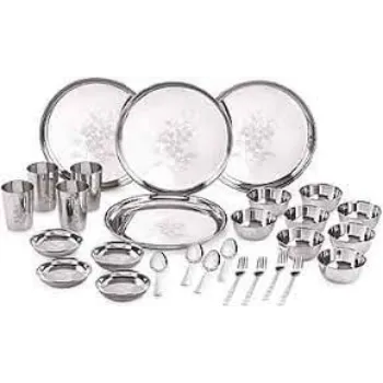 Dinesh Trading Co Stainless Steel Dinner Set