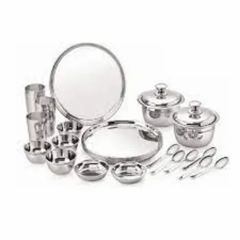 Sai Souriish Enterprises Stainless Steel Dinner Set