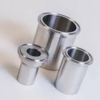 Silver Stainless Steel 304 TC Ferrule