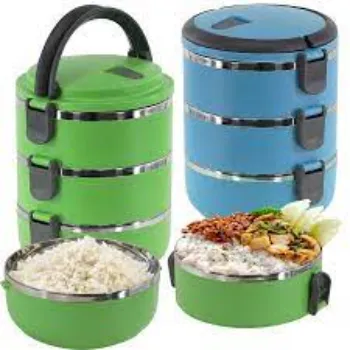 Sharma Stainless Steel Food Carrier