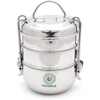  Easy To Carry Stainless Steel Food Carrier