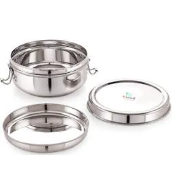   Plain Stainless Steel Food Carrier