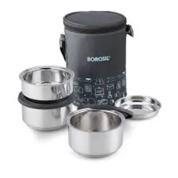 Hard Structure Stainless Steel Insulated Lunch Box