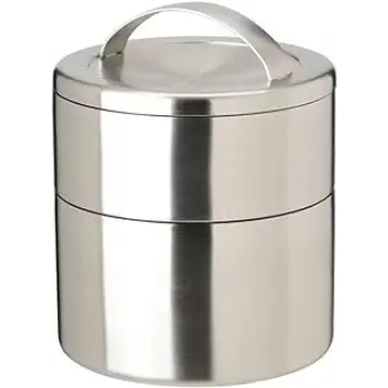 Natural Stainless Steel Insulated Lunch Box
