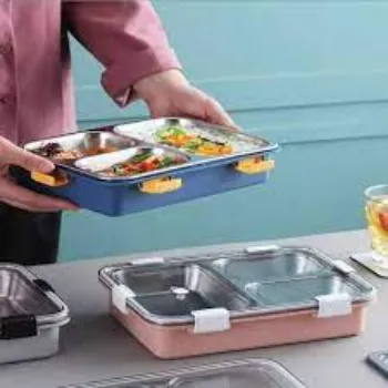 Web Stainless Steel Lunch Box