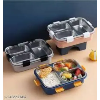   Plain Steel Lunch Box