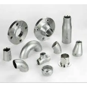 Stainless Steel Pipe Fittings Silver Color 