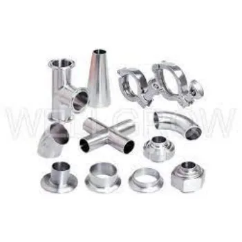 Stainless Steel Pipe Fittings Silver Color