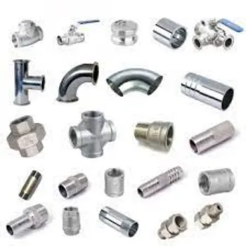 Stainless Steel Pipe Fittings   Silver Color 