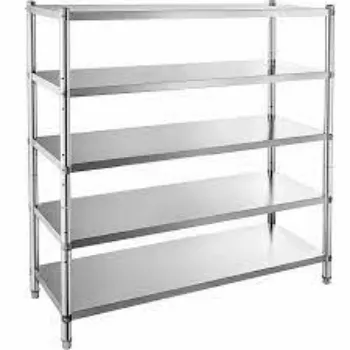 Modern Stainless Steel Shelves