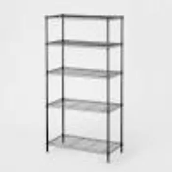 Polished Stainless Steel Shelves