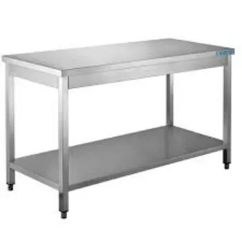 Polished Stainless Steel Table
