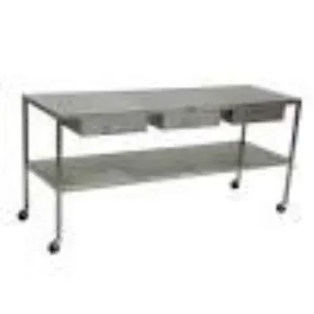 Polished Stainless Steel Table