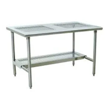 Polished Stainless Steel Table