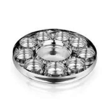 Stainless Steel Thali For Religious Place